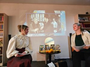 О Николае Лейкине поговорили в ЦБ Щербинки.Фото: официальная страница Центральной библиотеки Щербинки в социальных сетях