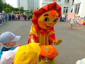 День защиты детей отпраздновали воспитанники детского сада школы №2109. Фото: официальная страница школы №2109 в социальных сетях