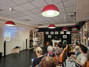 Клуб любителей кино и литературы провел встречу «Фэнтези по-русски» в ЦБС Щербинки. Фото: официальный Telegram-канал ЦБС Щербинки