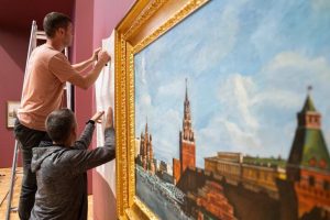 Собянин и Любимова открыли уникальную выставку Русского музея на ВДНХ. Фото: Медиатека ВДНХ