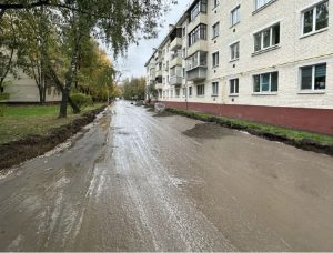 Дороги отремонтируют в районе Щербинка. Фото предоставили сотрудники управы района Щербинка